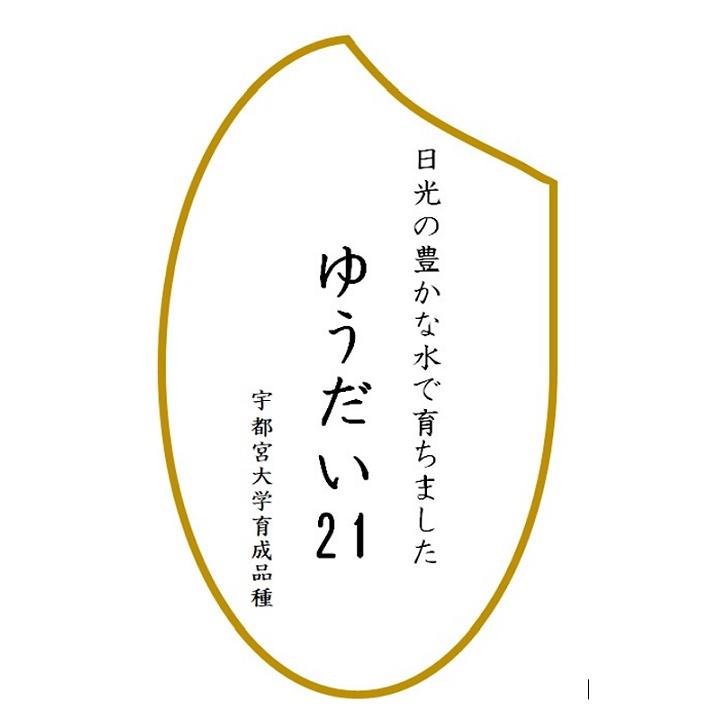 R5年産 ゆうだい21 玄米 5kg 栃木県産