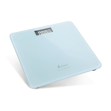 Sunland LCD多功能電子體重計  鋼化玻璃  夜視屏幕  SLHA002  白色  1個