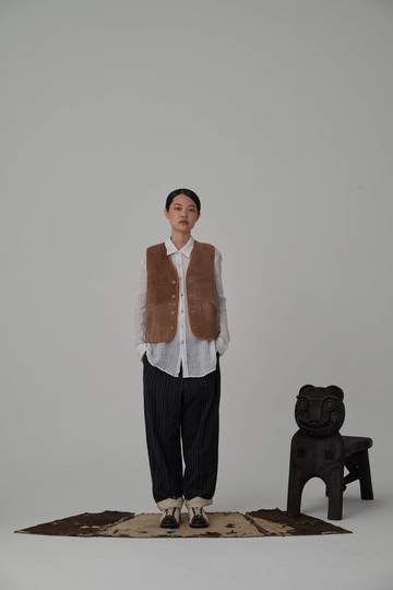 柿染擦兒瓦馬甲