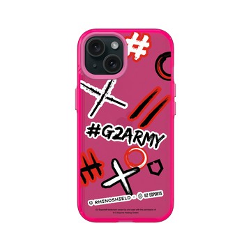 iPhone 15 Clear 粉漾桃 - G2 Esports - G2 - 貼紙