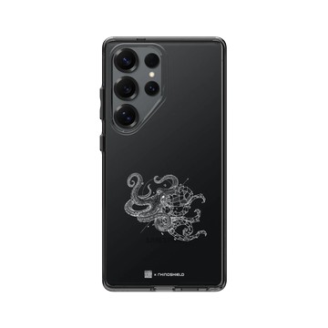 Galaxy S25 Ultra Clear 酷墨灰 - Kerby Rosanes - 章魚 - 白