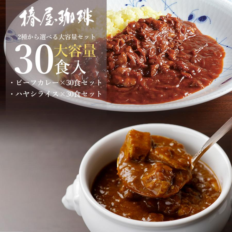 お歳暮 早割 100円OFFクーポン 選べる レトルトカレー 30食入りセット ハヤシライス ＆ ビーフカレー カレー 食品 御歳暮 2023 ギフト