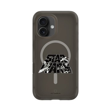 iPhone 16 AirX 本質黑 - 迪士尼-星際大戰 Star Wars - Spaceship Logo-經典