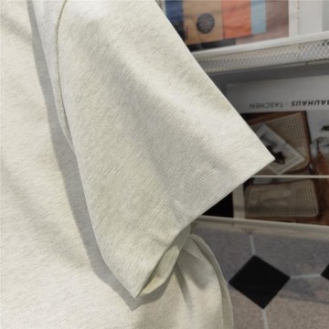 純棉美式復古卡通印花短袖T恤女寬松白灰色情侶百搭重磅上衣服潮