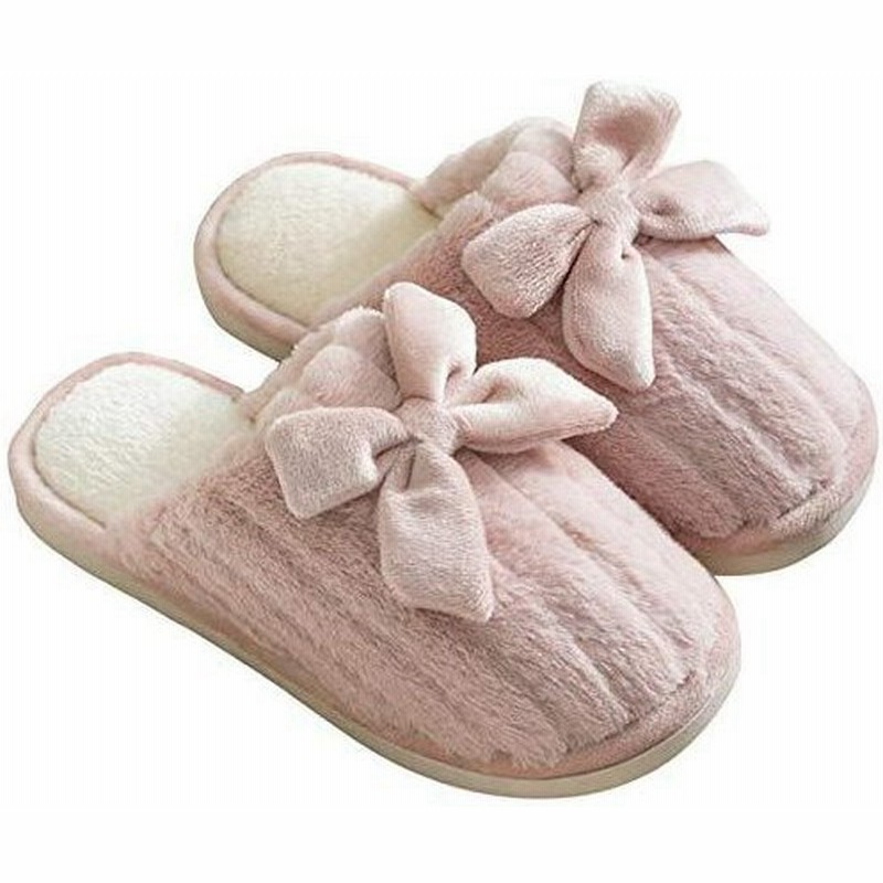 gafa スリッパ セット 5足セット来客用スリッパ スリッパ スリッパ 室内 スリッパ おしゃれ 室内スリッパ 冬の綿スリッパの女性蝶々結びカ 通販 Lineポイント最大0 5 Get Lineショッピング