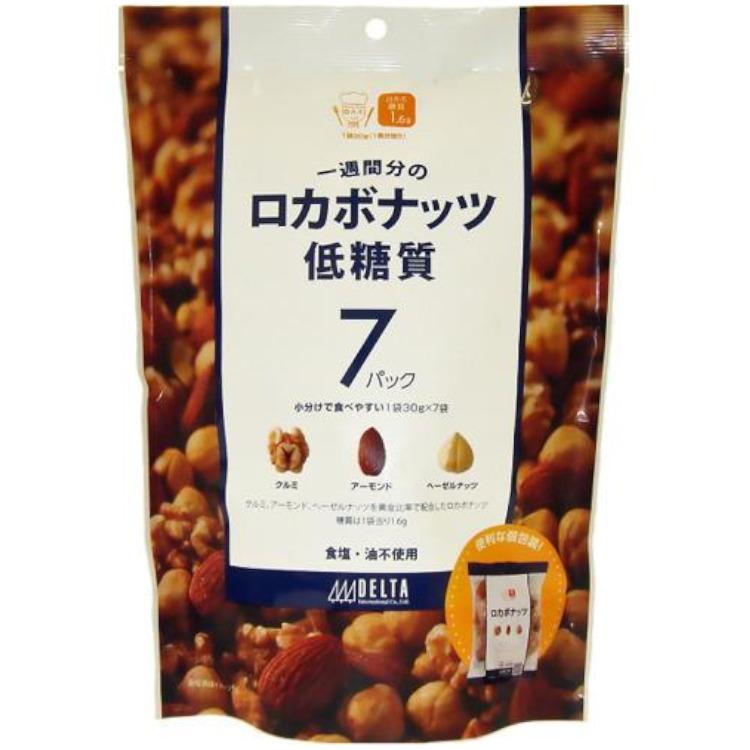 デルタインターナショナル　一週間分のロカボナッツ210ｇ×10袋