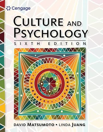 Culture and Psychology (6版) Matsumoto、Juang 2016 Cengage