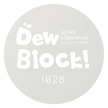 1028 Dew Block 超保濕蜜粉餅 5g 透明色 柔焦毛孔 持久保濕  1盒