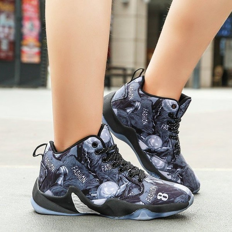 バスケットボールシューズ メンズ ハイカット スニーカー レディース 靴 スポーツシューズ アウトドア 男女兼用 カップルお揃い 防滑 耐久 衝撃 通販 Lineポイント最大0 5 Get Lineショッピング