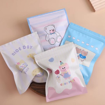 台灣現貨 ✨卡通可愛 糖果袋 自封袋 禮物袋 禮品袋 包裝袋 拉鏈袋 密封袋 盲盒袋 飾品袋 零食袋 趣味驚喜 批發