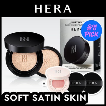 HERA Black Cushion Foundation Set (15g+Refill 15g) (9 Shades)