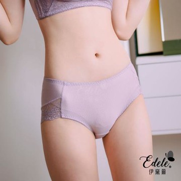 【伊黛爾】琉璃花園 蕾絲內褲(M-XL,芋頭)