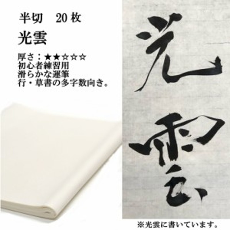 書道用紙 全紙 「越前特選画仙紙」 楮和紙 手漉き 古紙 - 書