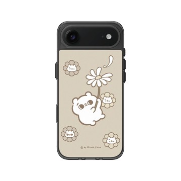 iPhone Air Clear (相機按鈕) 酷墨灰 - 爽爽貓 Song Song Meow by SECOND - 花開了