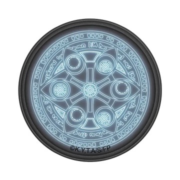 GRIP O (MagSafe 兼容） 黑 - Frieren 葬送的芙莉蓮(S1) - Zoltraak