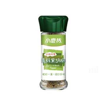 小磨坊 香蒜黑胡椒 調味料 32g【康鄰超市】