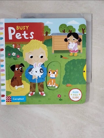 【書寶二手書T7／少年童書_XUW】Busy Pets_Louise Forshaw