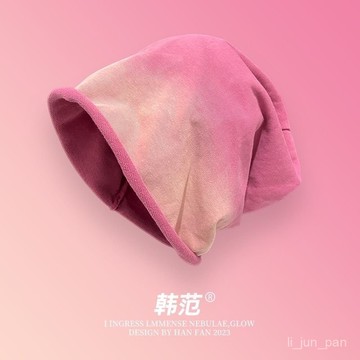 🔥臺灣出貨🔥薄款堆堆帽子日係女透氣冷帽大頭圍夏季防曬套頭帽時尚男士包頭帽