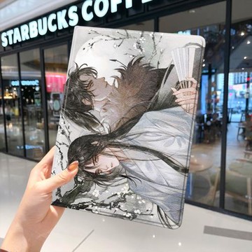 將進酒ipad10保護套pro2024款11寸5蘋果air6平板mini7殼4迷你3適用2三折1帶筆槽2018九8第9代2020耽美原耽七