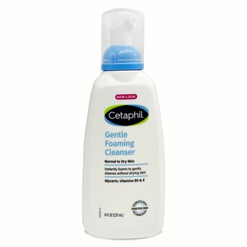 Cetaphil 溫和泡沫潔面乳 幕斯卸妝洗面乳 (無香) 8oz / 236ml