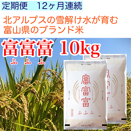 富山米「富富富」10kg（白米5kg×2袋）