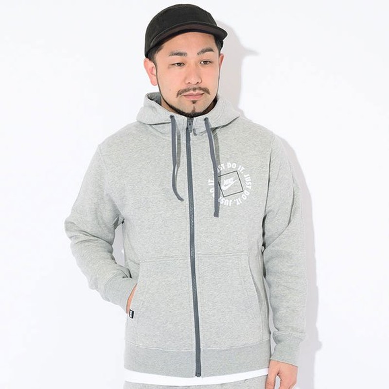 ナイキ パーカー ジップアップ Nike メンズ Jdi フリース フル ジップ フーディ グレー Jdi Fleece Full Zip Hoodie Grey Da0149 063 通販 Lineポイント最大0 5 Get Lineショッピング