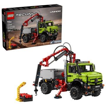 【台中翔智積木】LEGO 樂高 42242 Mercedes-Benz Unimog U 5023 賓士 起重機
