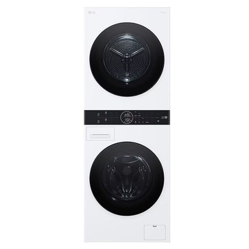 LG樂金WashTower13公斤AI智控白色洗衣塔洗乾衣機WD-S1310W(含標準安裝)