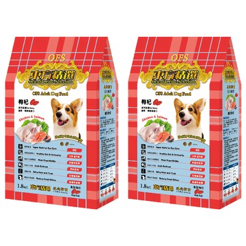Oriental Fine Selection 東方精選 成犬狗食  雞鮭枸杞  1.8kg  2袋