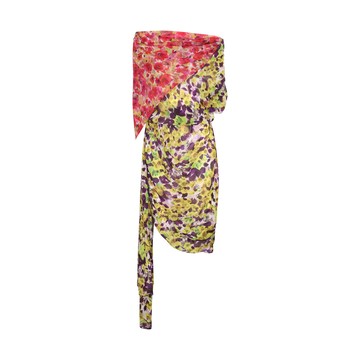 Dries Van Noten - Multicolour Silk Blend Dress