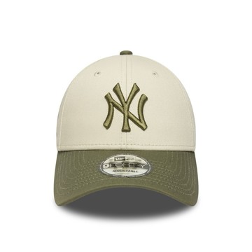 NEW ERA 男女 9FORTY SIDE PATCH 紐約洋基 石灰/橄欖綠 NE60758992