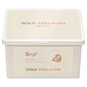 Snp 黃金膠原蛋白每日面膜  30片  1盒