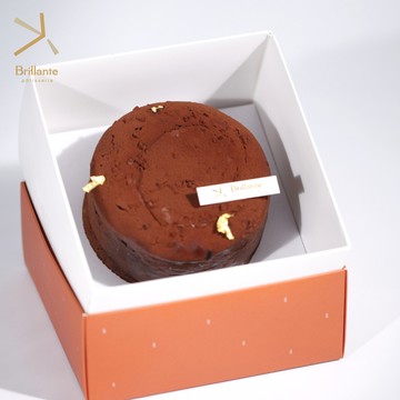 辛苦了！感謝有你[快速出貨]【星忱甜點】半熟巧克力蛋糕【5吋】