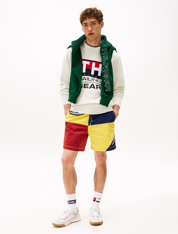 Hilfiger Sailing 航海風拼色短褲