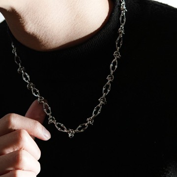 【禮物】Thorn Necklace 荊棘中性男裝項鏈