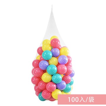親親 Ching Ching - 台灣製無毒彩球 波波球 球池球 塑膠球 100入/袋 7cm(混色)-0.74kg