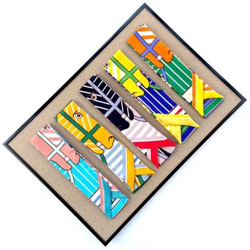 手柄細長條裝飾女士潮流飄帶絲巾