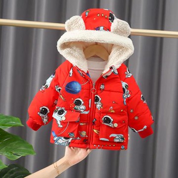 男寶寶棉服外套冬季厚款洋氣1兒童棉襖保暖嬰兒衣服3男童棉服冬裝