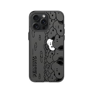 iPhone 15 Pro Max Clear 酷墨灰 - 史努比 Snoopy - 滿滿的Snoopy
