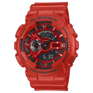 CASIO卡西歐 G-SHOCK 強勢氣息 大膽堅韌 紅_GA-110RRB-4A_51.2mm