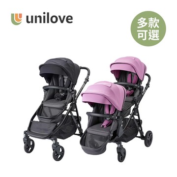 unilove 英國 Dlxtour 百變休旅高景觀全能推車 雙人模式 多款可選