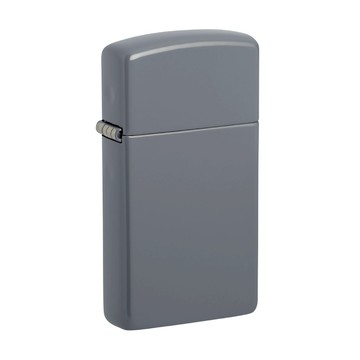 【ZIPPO】ZIPPO 49527 窄版水泥灰色(素面)防風打火機