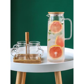 日式家用玻璃套裝耐熱防爆冷水壺