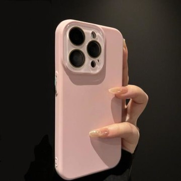 液態小視窗適用iPhone16promax手機殼液態硅膠蘋果15全包鏡頭13新款情侶12小眾高級感14pro男女簡約保護套17