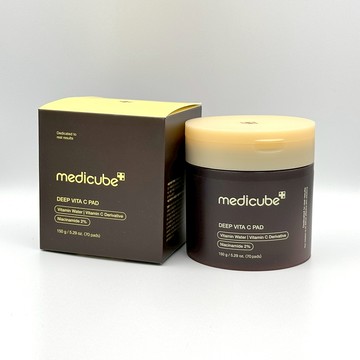Medicube維他命C透亮爽膚棉70片