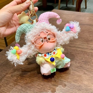 灣灣精選😊星星人純手工二創包掛可愛手工毛絨掛件陪伴玩偶閨蜜生日禮物女