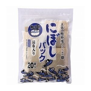 にぼしパック　昆布入り　（10ｇ×20包）×10袋（森田鰹節）