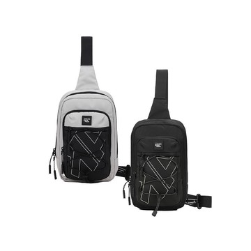 OBIEN 胸背包小容量主袋+外袋共四層進口防水羽量尼龍布男女全齡