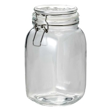 PEARL LIFE 珍珠金屬 Italiana 系列 矩形儲存瓶 L-1012 1.5L  1個