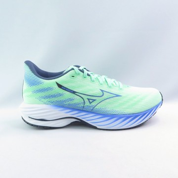 Mizuno J1GC240354 WAVE RIDER 28 男款 慢跑鞋 綠藍白【iSport愛運動】